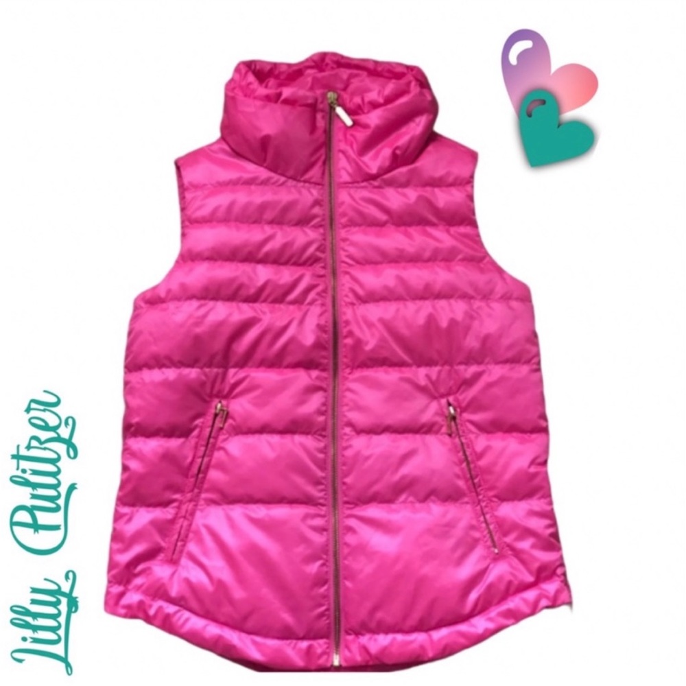 Lilly Pulitzer palm paradise pink Sleeveless vest